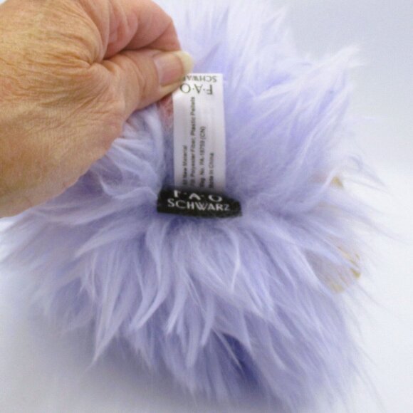 F.A.O. Schwarz Purple Glitter Ground hog - Picture 3 of 3